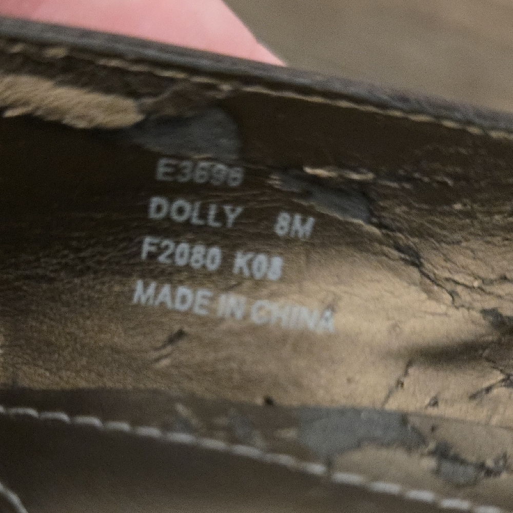 Calvin Klein Brown Leather Heels - Picture 6 of 6